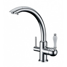 Смеситель Zorg Clean Water ZR 314 YF-50-CR для кухни под фильтр, цвет хром