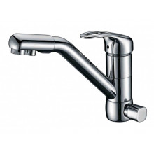 Смеситель Zorg Clean Water ZR 400 KF-12-CR для кухни под фильтр, цвет хром