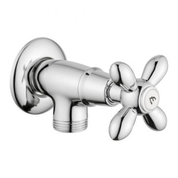 Угловой вентиль Migliore Princeton Plus Plus ML.PRP-8058 CR, хром