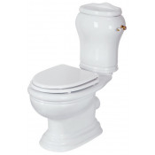 Унитаз-моноблок ML.MLD-25.702.D2/ML.MLD-25.708.D2, выпуск в пол, с ручкой слива бронза