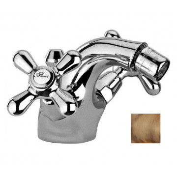 Смеситель Paini Liberty 17OT327 для биде с донным клапаном 1"1/4, бронза