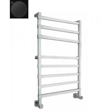 Полотенцесушитель водяной Margaroli Panorama 764-8, арт. 7644708OB, матовый черный (Opaque black)