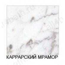 Ванна гидромассажная Jacuzzi AURA CORNER TOP 160 арт. 9F43-527A/7204-00260, 160x160xh60 см, версия с отделкой Белый каррарский мрамор