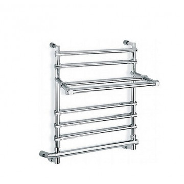 Полотенцесушитель электрический Margaroli Sole 552-6 с полкой BOX арт. 5524706CRPBL, хром