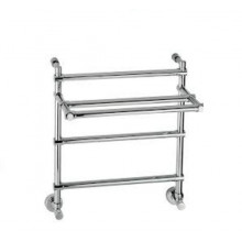 Полотенцесушитель электрический Margaroli Sole 554-3 с полкой BOX арт. 5544703CRPB, хром