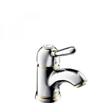Смеситель AXOR Carlton 17018090 для раковины хром/золото