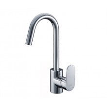 Смеситель WasserKRAFT DONAU 5347 для кухни с поворотным изливом, хром