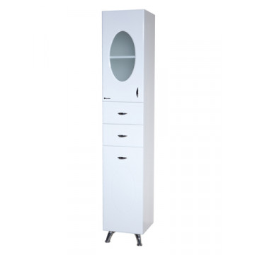 Пенал Bellezza АГАТА 35 L, белый, 35*190*35 см