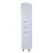 Пенал Bellezza ЭРИКА 35 L, напольный, цвет - белый, 35*195*35 см