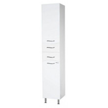 Пенал Bellezza МАРИ 35 L/R, напольный, без бельевой корзины, цвет - белый, 35*190*34 см