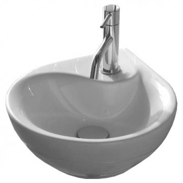 Раковина накладная Globo Lavabi d'arredamento Misura MI013.BI*1, 35х35 см