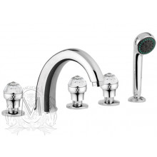 Смеситель Migliore Axo Swarovski ML.AXO-680FСR для ванны/душа - хром