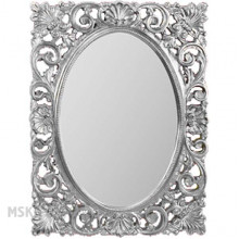 Зеркало прямоугольное Migliore арт.ML.COM-70.721, h95xL73xP4 cm, серебро