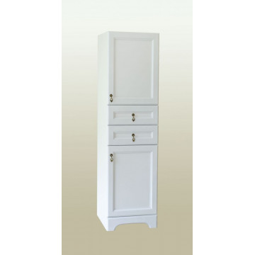 Пенал Аллигатор МИЛАНА 3 R, цвет белый, 40*43*150 см