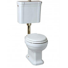 Унитаз Azzurra Giunone GIU100/P bi напольный с низким бачком GIU400/Z bi