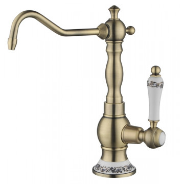Смеситель Zorg Clean Water ZR 01 BRONZE под питьевую воду, цвет бронза