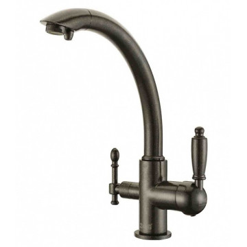 Смеситель Zorg Clean Water ZR 314 YF-33-KOFE для кухни под фильтр, цвет кофе