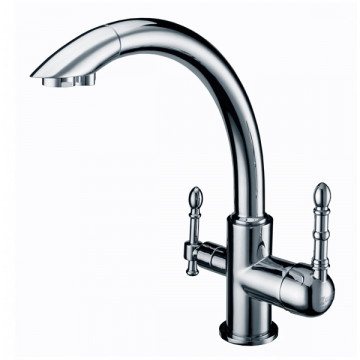Смеситель Zorg Clean Water ZR 314 YF-11-CR для кухни под фильтр, цвет хром