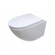Подвесной безободковый унитаз Cerutti SPA Sella aria B-2376-3  490X360X325 7183