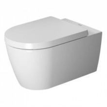 Унитаз подвесной Duravit ME by Starck Rimless 45290900A1 (2529090000+0020090000) с сиденьем микролифт