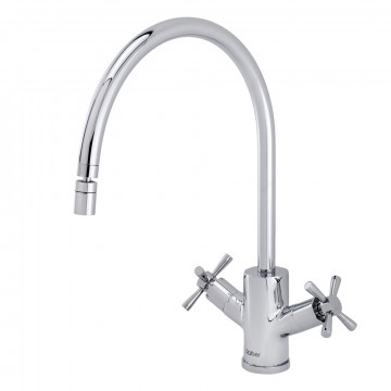 Смеситель для кухонной мойки Raiber Cross/R75 R7501, хром