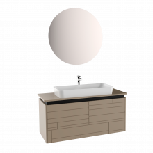 Тумба с раковиной Creavit Yoga YG0120.00.PC