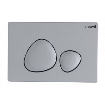 Кнопка для инсталляции Creavit SPA GP7002.00 матовая серая