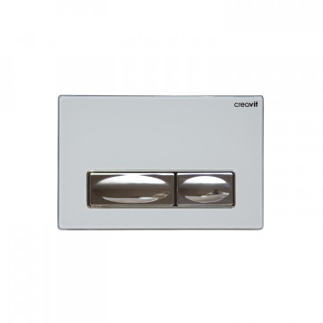 Кнопка для инсталляции Creavit GP4001.00 белая